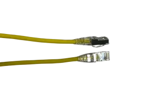 1.5M Cat6A Thin S/FTP Patch Lead 28AWG | Yellow