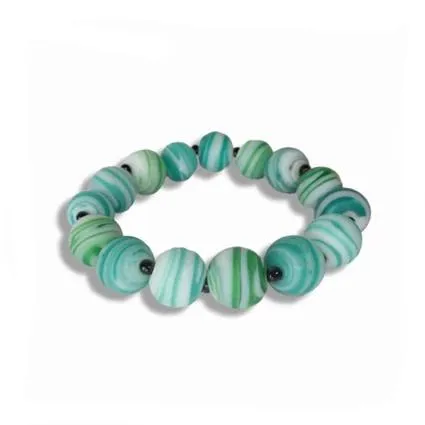 Aqua Glass Bangle