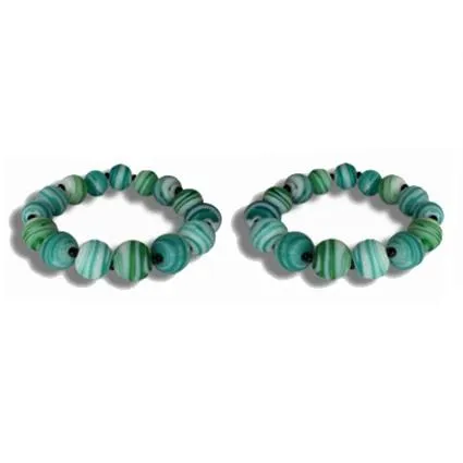 Aqua Glass Bangle