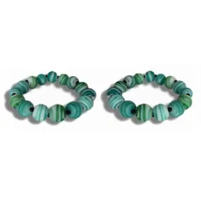 Aqua Glass Bangle
