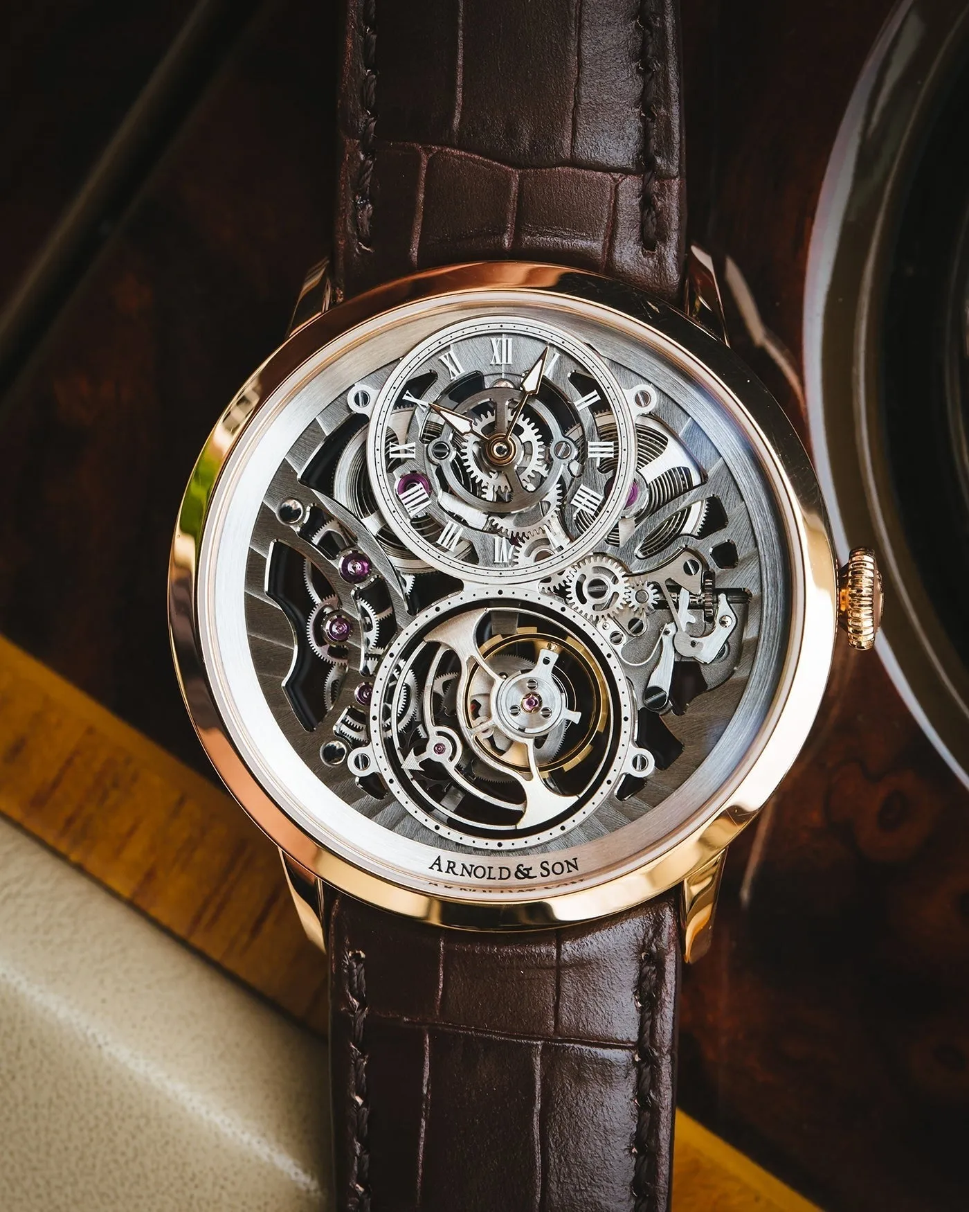 ARS Watch Ultrathin Tourbillon Gold Skeleton