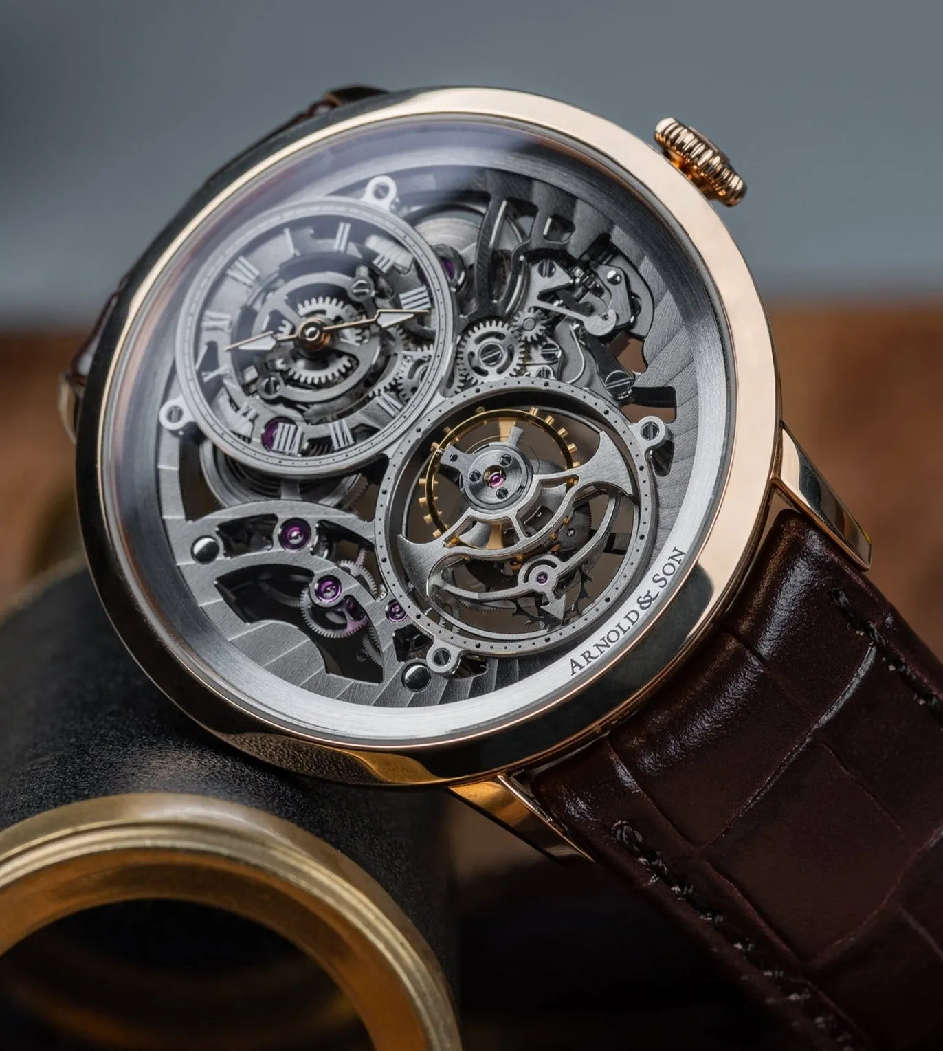ARS Watch Ultrathin Tourbillon Gold Skeleton