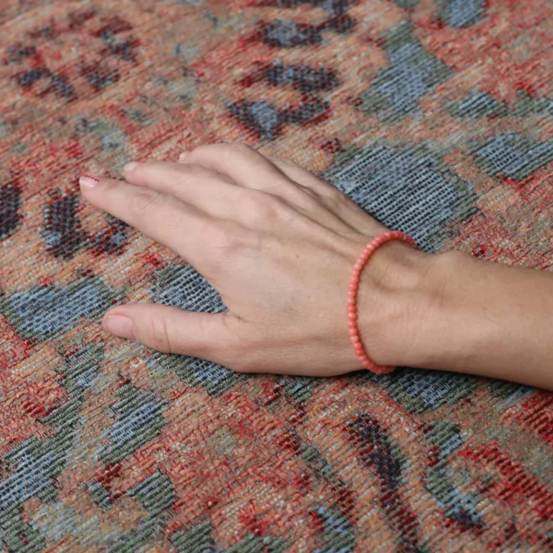Beaded Bracelet | Coral
