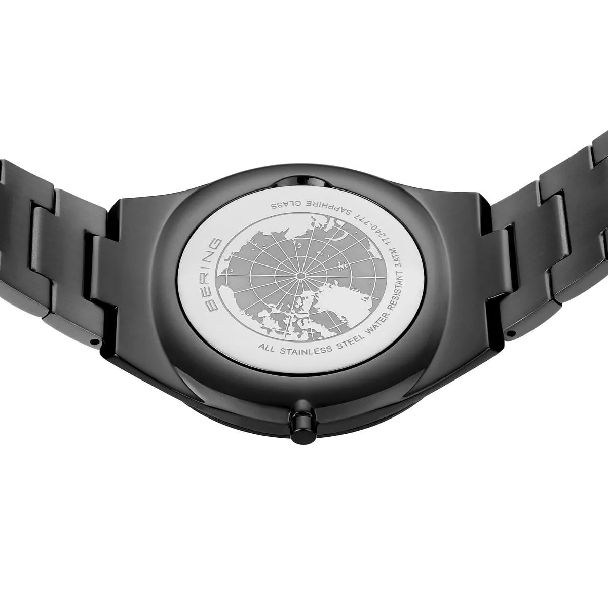 Bering Gents Ultra Slim Brushed Grey Bracelet Watch