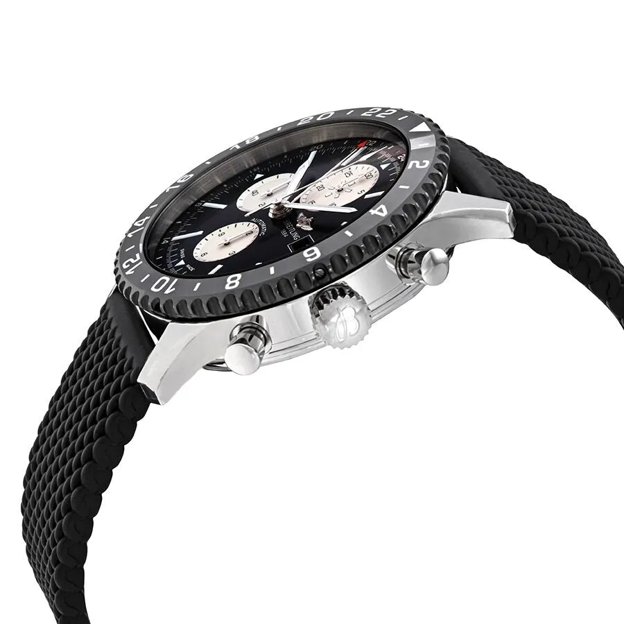 Breitling Chronoliner Automatic Black Dial Men's Watch Y2431012/BE10-256S