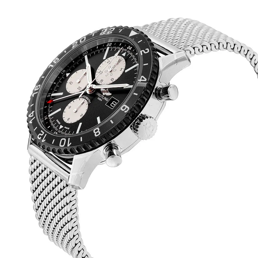 Breitling Chronoliner Automatic Black Dial Men's Watch Y2431012/BE10MSS Y2431012-BE10-152A