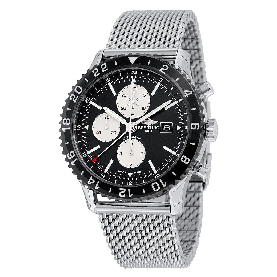 Breitling Chronoliner Automatic Black Dial Men's Watch Y2431012/BE10MSS Y2431012-BE10-152A