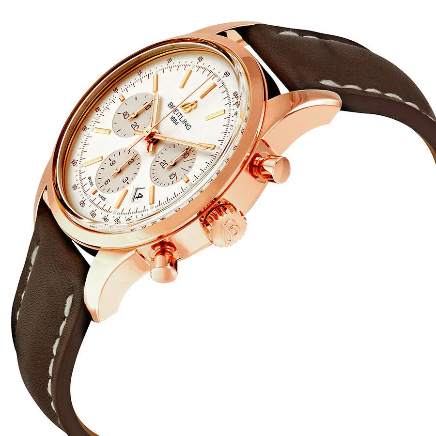 Breitling Transocean Chronograph Automatic Rose Gold Men's Watch RB015212-G738BRLT RB015212-G738-437X-R20BA.1
