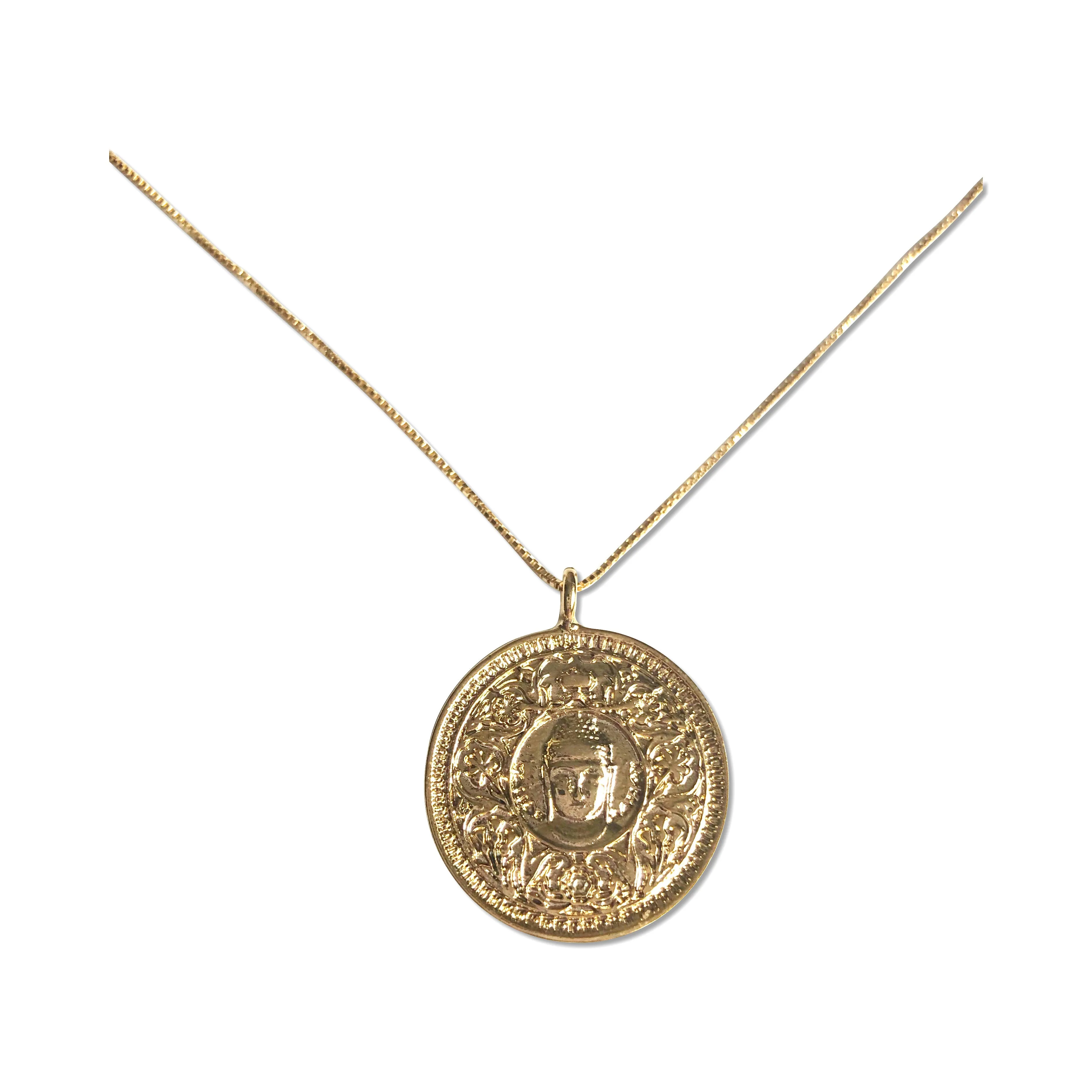 Buddha Coin Necklace