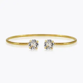 Caroline Svedbom Classic Petite Gold Bracelet - Crystal