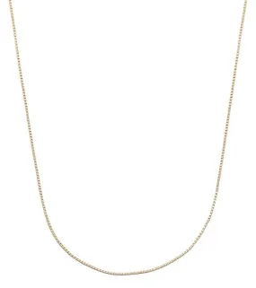 Charm Chain Box 60 cm Gold