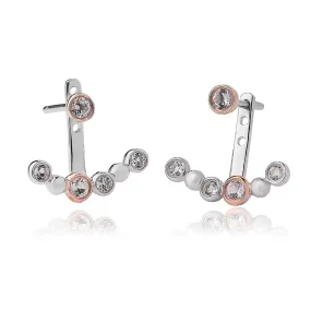 Clogau Celebration Sterling Silver White Topaz Ear Jackets