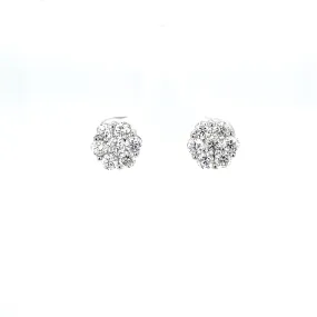 Cluster Stud Earrings