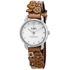 Coach Delancey White Dial Ladies Watch 14502873
