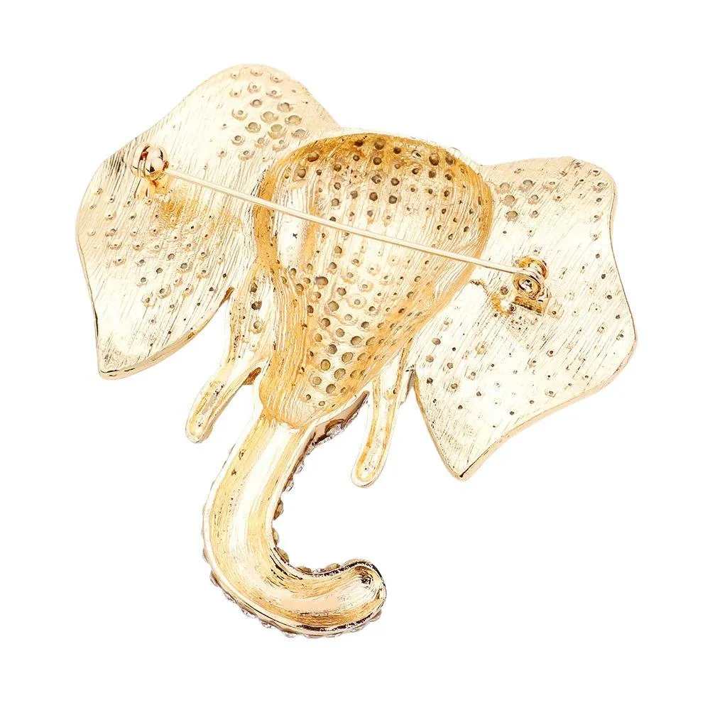 Elephant Brooch