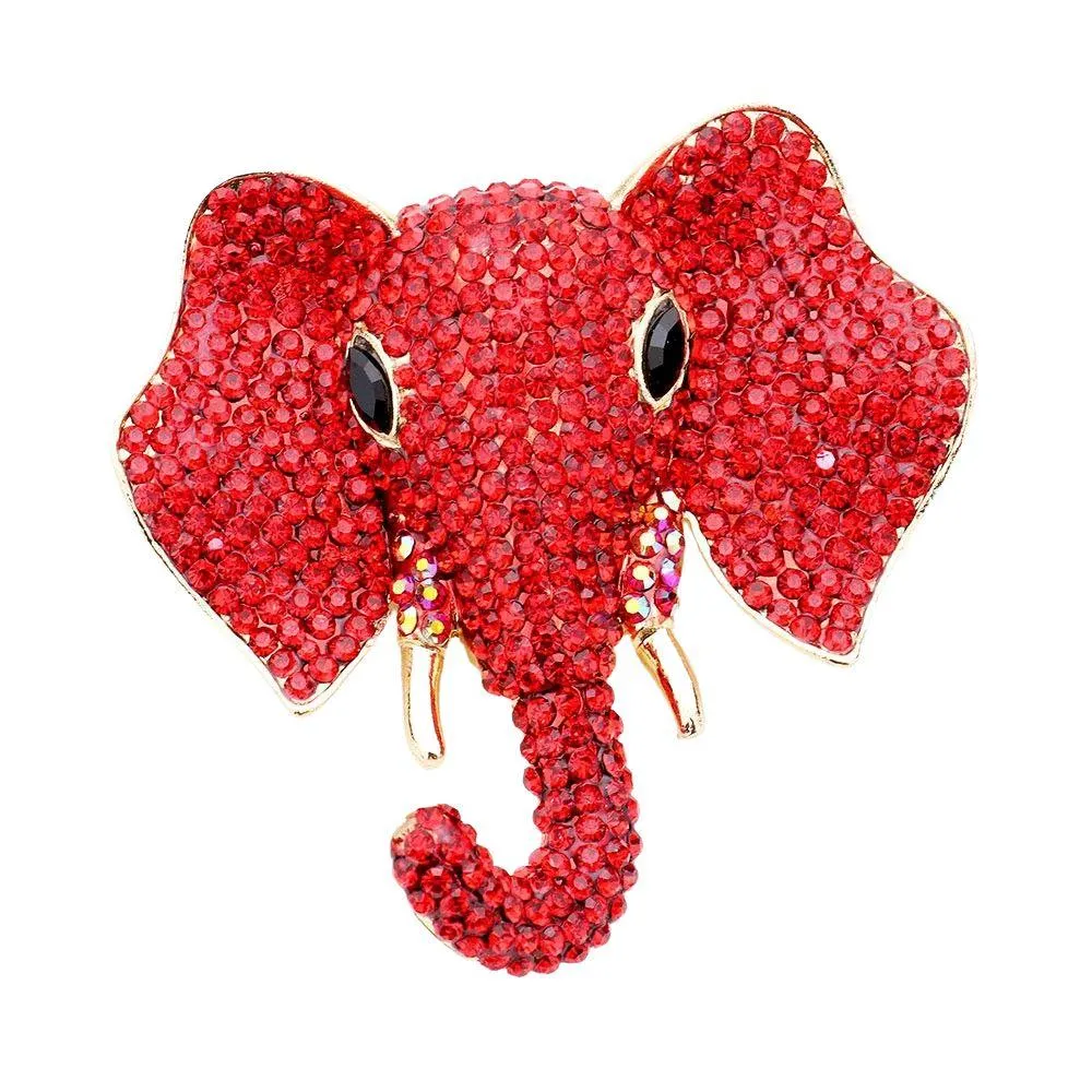 Elephant Brooch