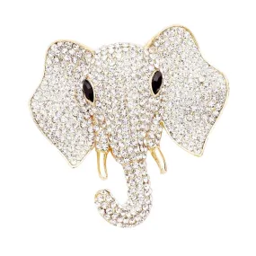 Elephant Brooch