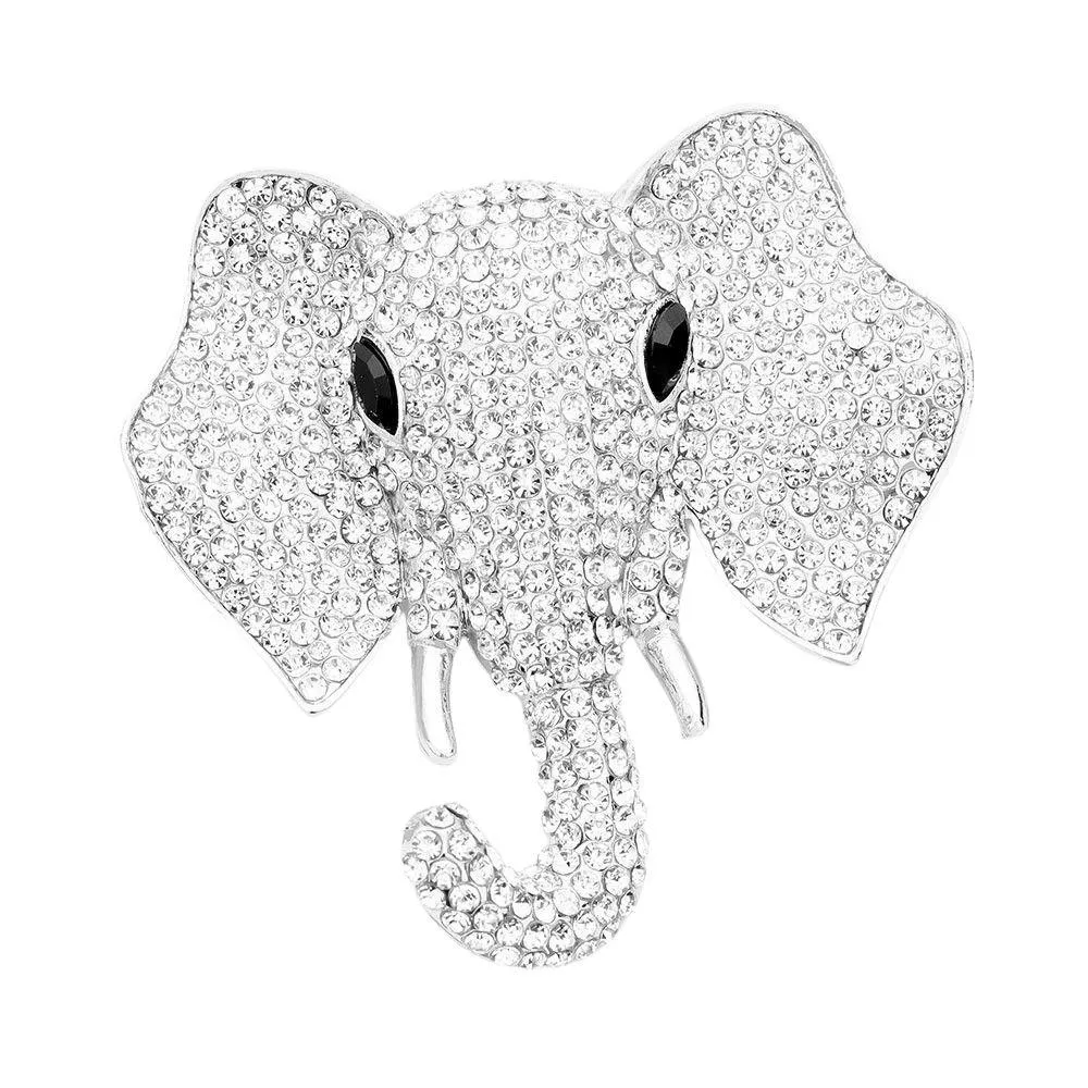 Elephant Brooch