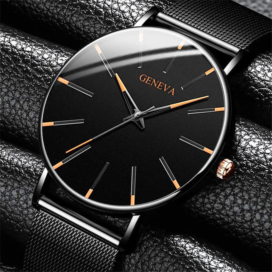 Fashion Ultra Thin Simple Men Business Watches