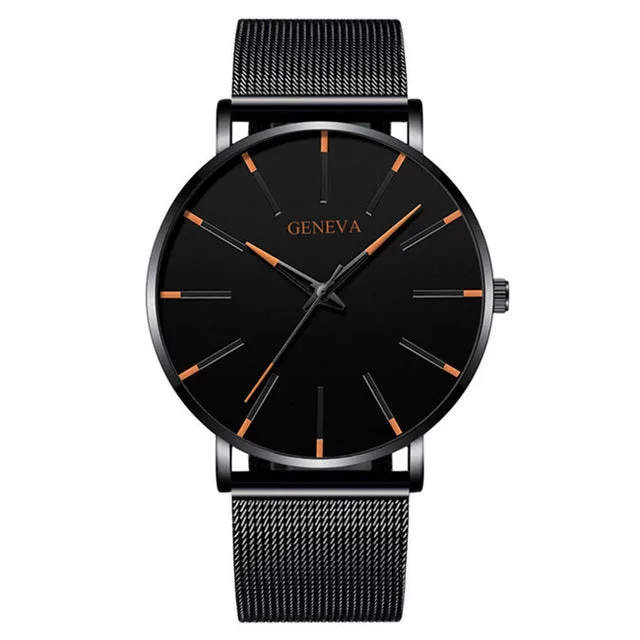 Fashion Ultra Thin Simple Men Business Watches