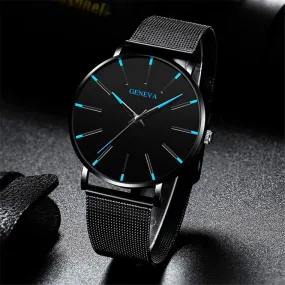 Fashion Ultra Thin Simple Men Business Watches