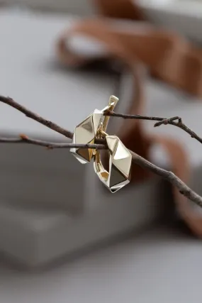 Geometric Hoop Earrings