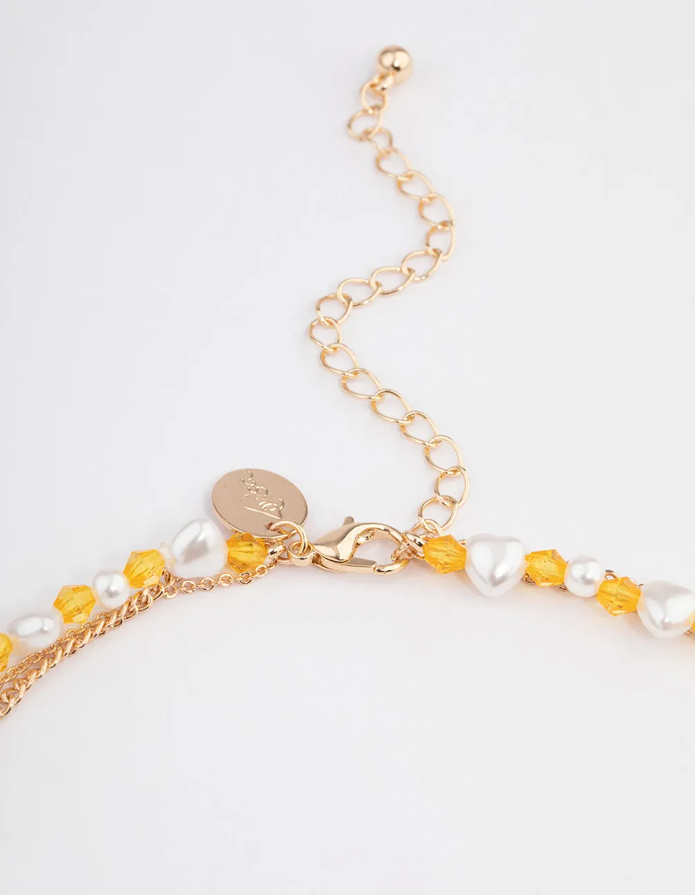 Gold Tidal Wave Layered Necklace