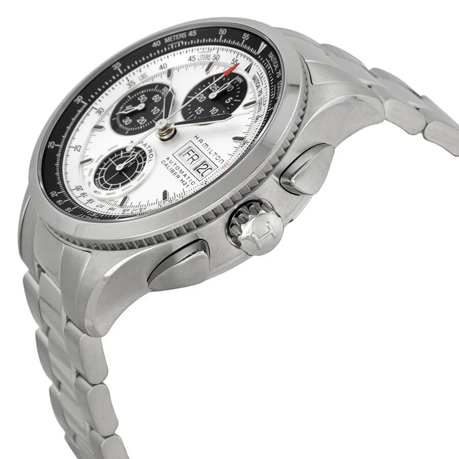 Hamilton Khaki Aviation X-Patrol Chronograph Automatic Stainless Steel Men's Watch H76566151