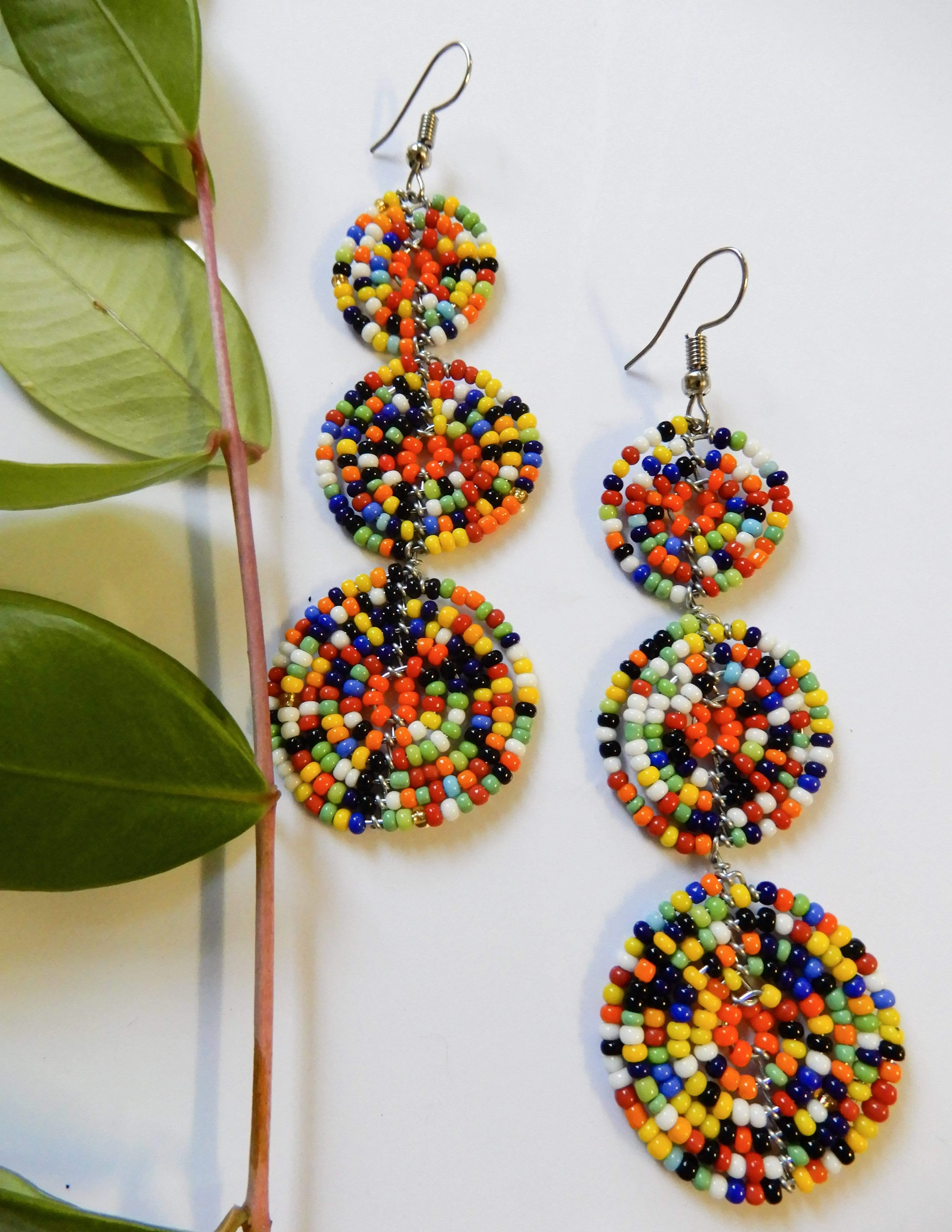 Handmade Beaded Earrings