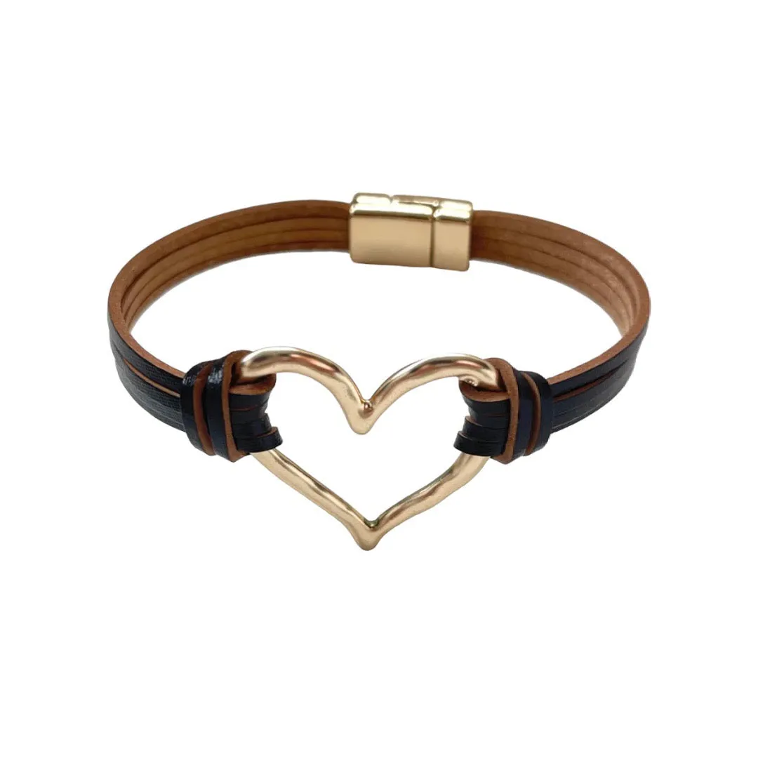 Heart Cuff Bracelet