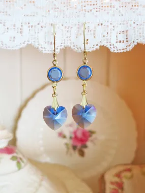Heart of the Ocean Earrings