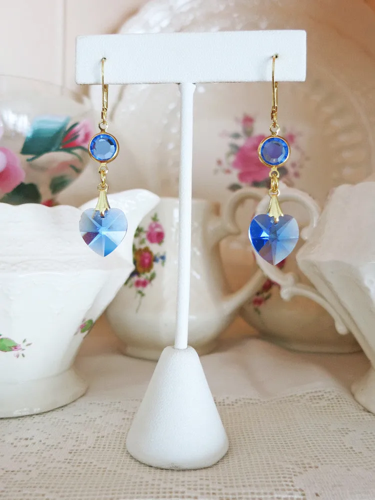 Heart of the Ocean Earrings