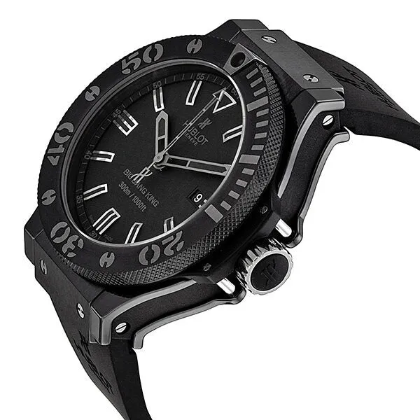 Hublot Big Bang King Black Magic Automatic Black Ceramic Case Men's Watch 322-CK-1140-RX