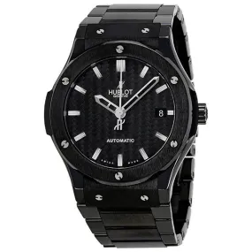 Hublot Classic Fusion Carbon Fiber Dial Black Ceramic Men's Watch 511CM1770CM 511.CM.1770.CM