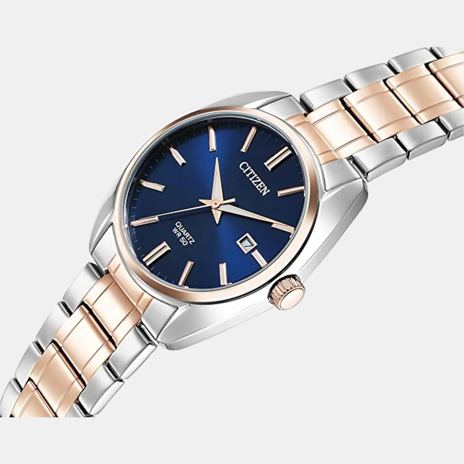 Hyperion Men's Blue Analog Stainless Steel Watch BI5104-57L