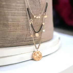 Layered Coin Necklace