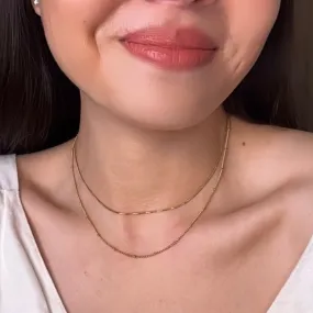 Layered Necklace: Minimalist