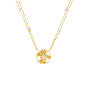 Lemon Layered Necklace