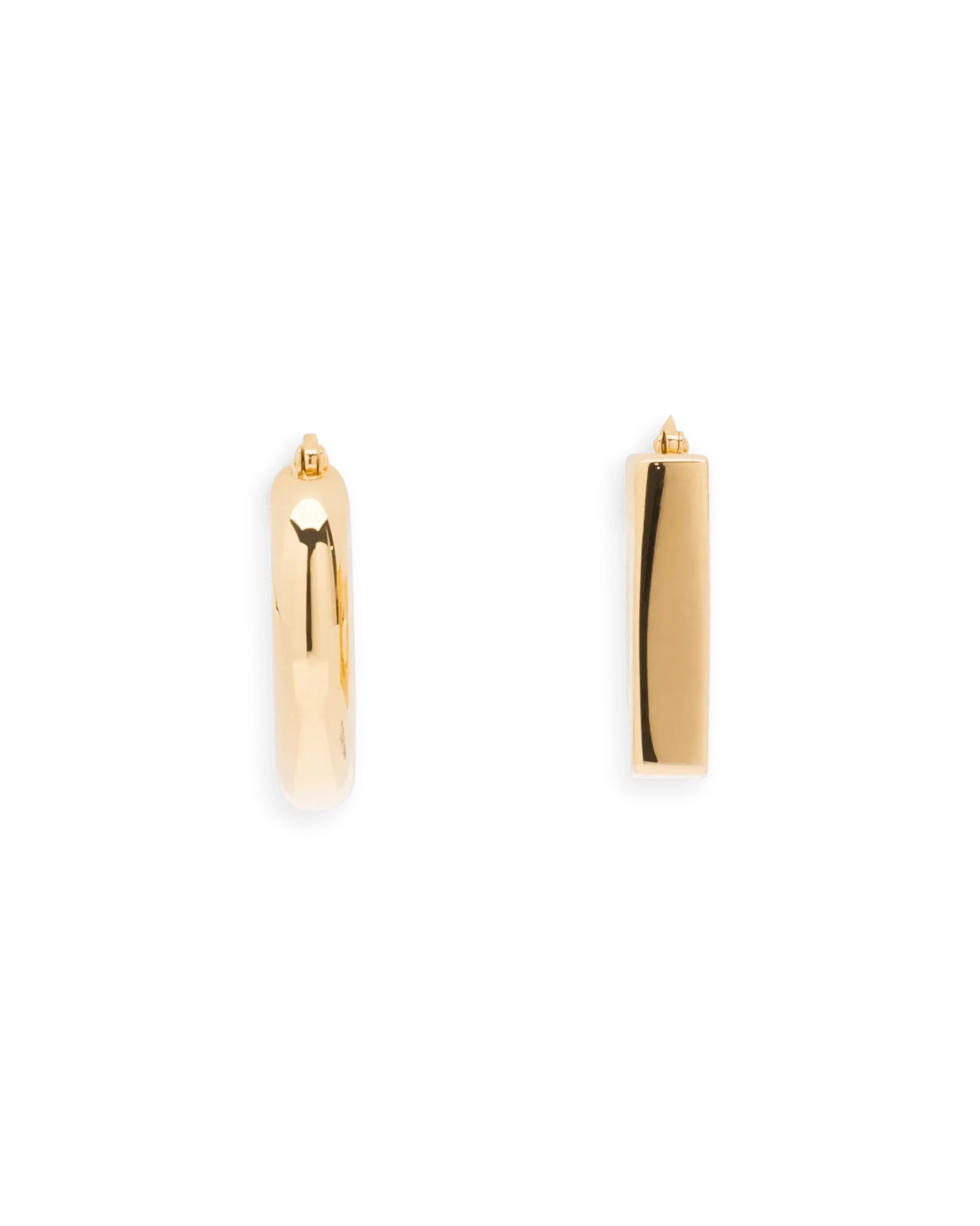 Les Boucles Rond Carré Earrings