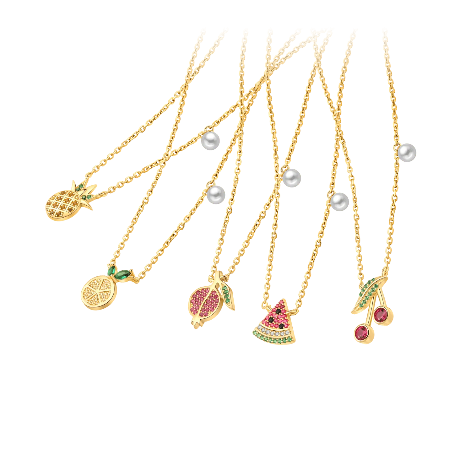 Little Fruits Pendant Necklace