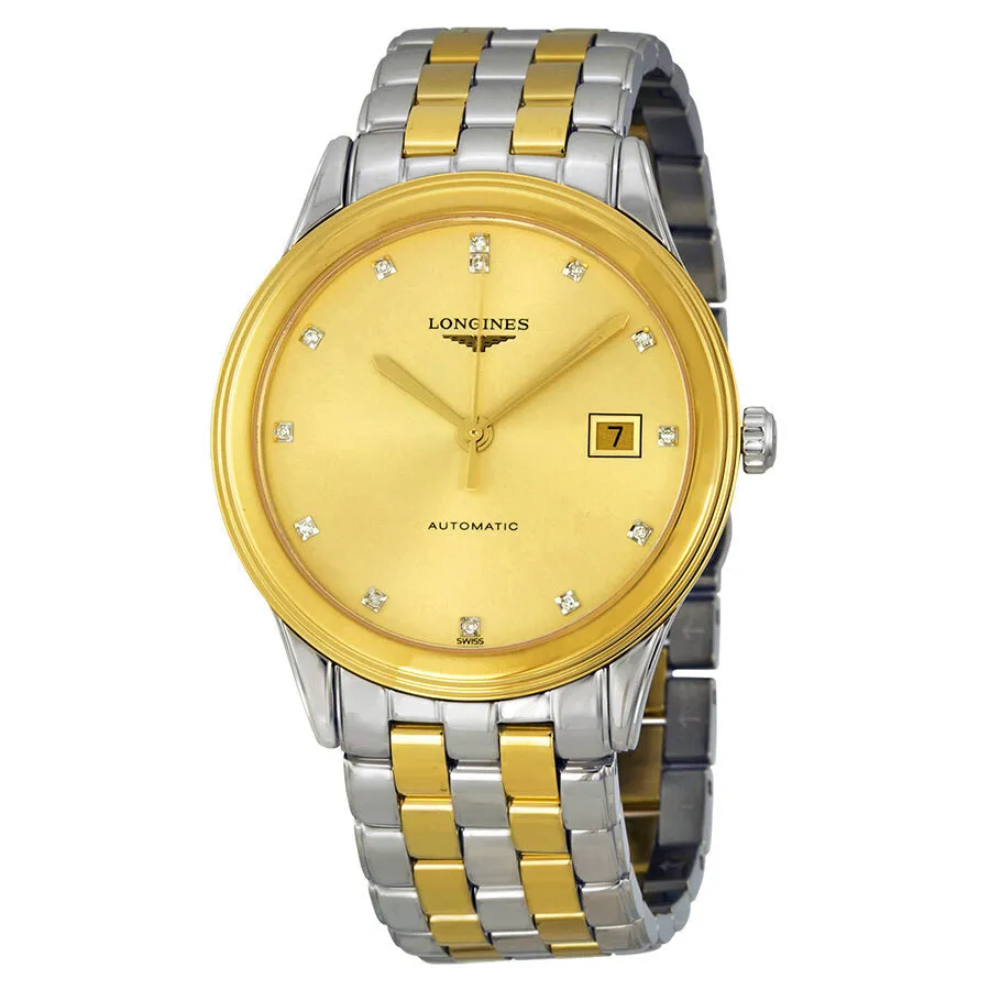 Longines Flagship Automatic Gold Dial Men's Watch L4.874.3.37.7