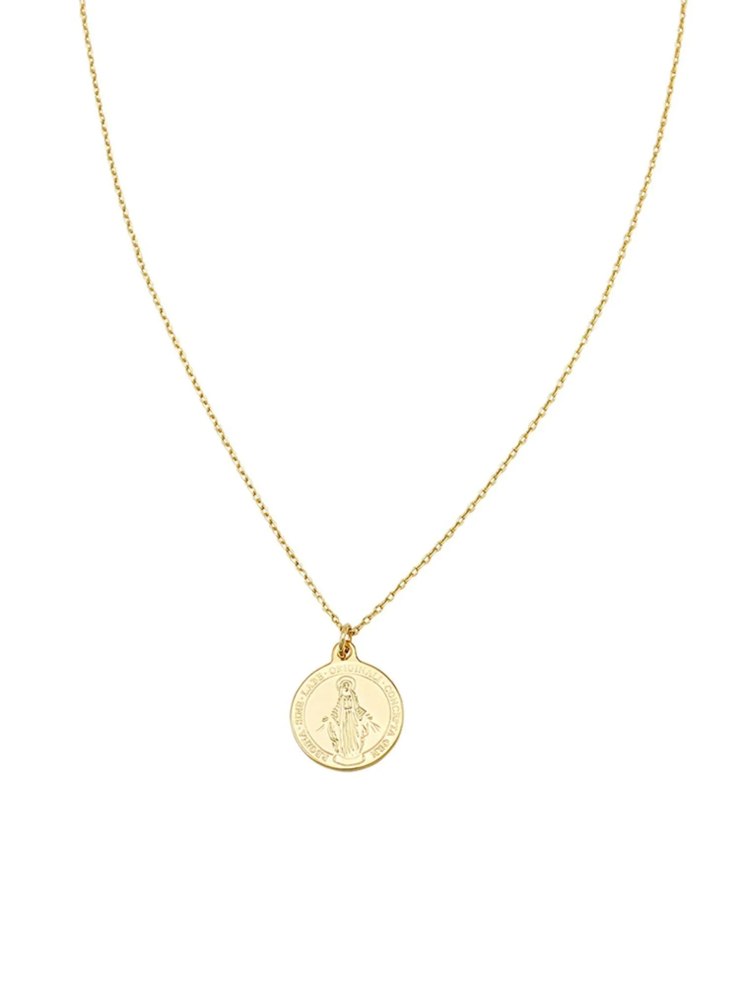Mary Coin Necklace | Gold