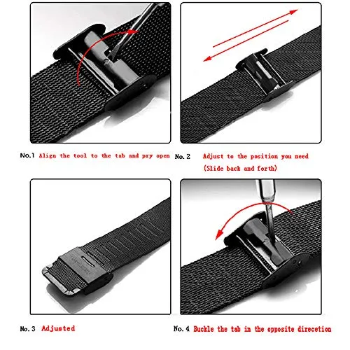 Mens Watches Ultra-Thin Minimalist Waterproof-Fashion Wrist Watch for Men Unisex Dress with Stainless Steel Mesh Band-Black Hands