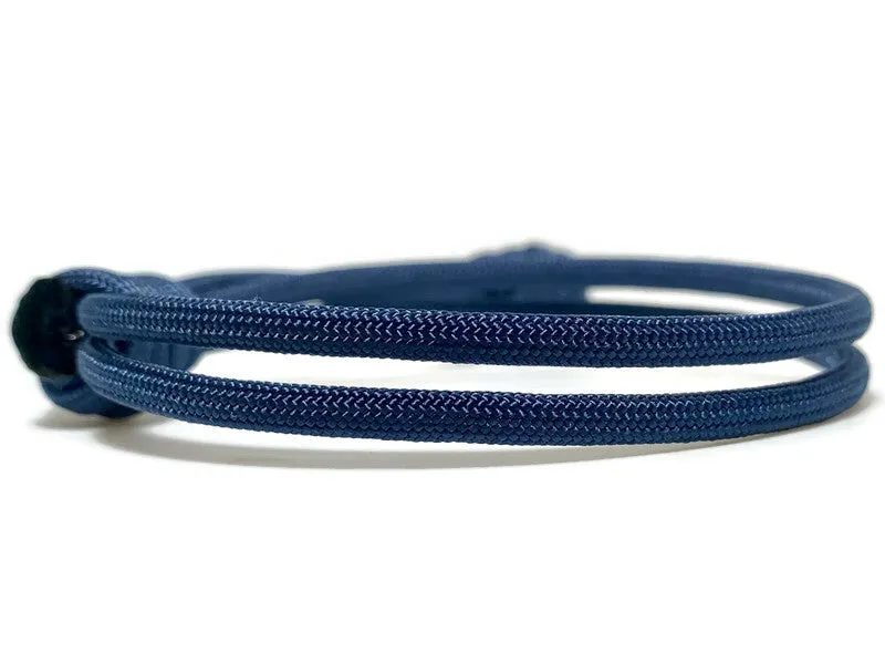Navy Double Rope Bracelet