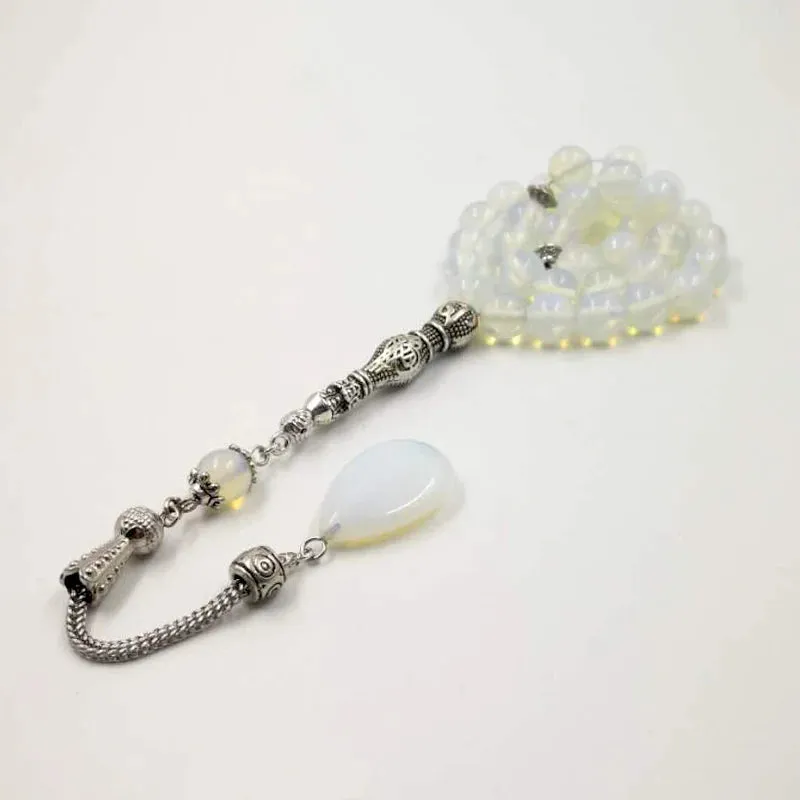 New arrival opal stone Tasbih 33 66 99 beads March 8 Gift