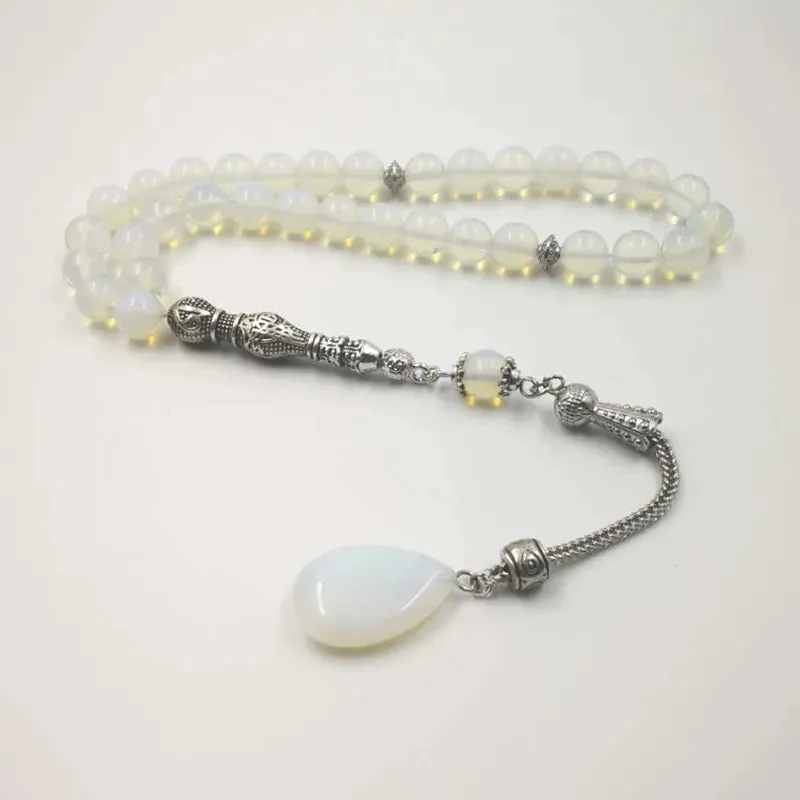 New arrival opal stone Tasbih 33 66 99 beads March 8 Gift