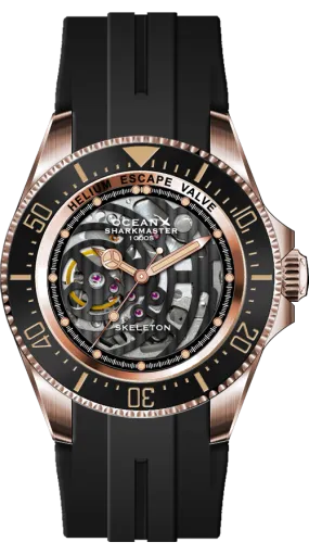 OceanX Sharkmaster 1000 Skeleton SMS1001S (Nearly new)