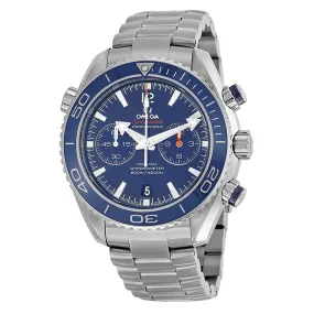 Omega Seamaster Planet Ocean Titanium 600M Chronograph Automatic Blue Dial Men's Watch 232.90.46.51.03.001
