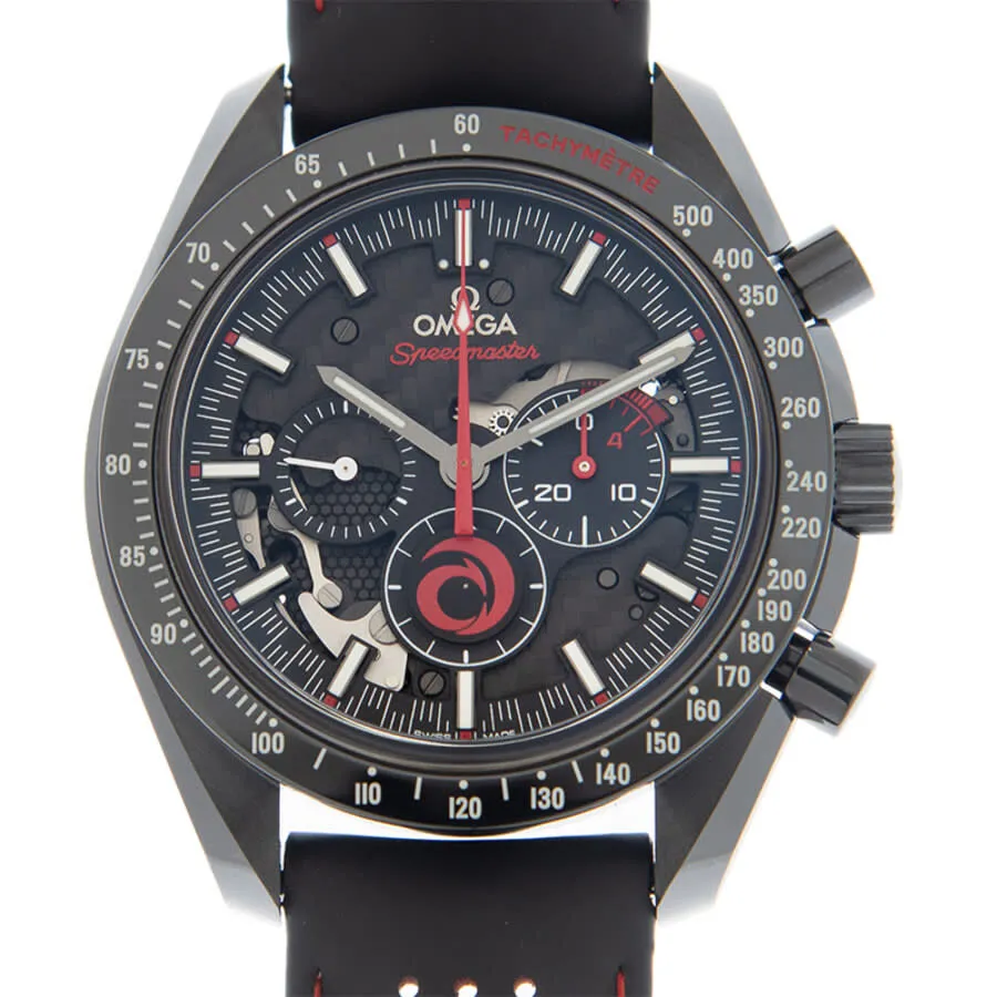 Omega Speedmaster Dark Side of The Moon Team Alinghi Chronograph Automatic Chronometer Black Dial Men's Watch 311.92.44.30.01.002