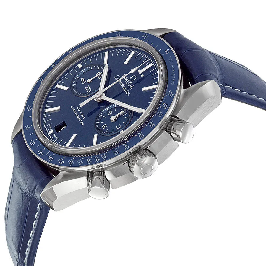 Omega Speedmaster Moonwatch Chronograph Blue Dial Men's Watch 31193445103001 311.93.44.51.03.001